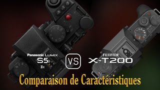 Panasonic Lumix S5IIX vs Fujifilm XT200 Une Comparaison de Caractéristiques [upl. by Ordnajela]