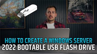 2024 Create Windows Server 2022 Bootable Flash Drive using free Rufus app and USB storage drive [upl. by Dennet438]