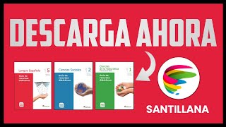 ✅ Descarga las Guías Didácticas de Santillana en formato PDF 📚  Proyecto Saber Hacer [upl. by Kong]