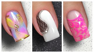 Nail Art Designs 2023  Easy Nail Art 20nails [upl. by Kursh640]