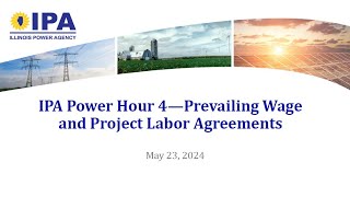 Prevailing Wage and Project Labor Agreements [upl. by Nilyac220]