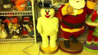 Gemmy Dancing Frosty the Snowman [upl. by Talya524]