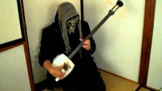 the Devil and EMINEM KILL YOU 津軽三味線 Tsugaru Shamisen [upl. by Aryk]