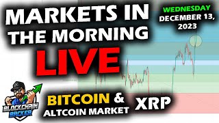 MARKETS in the MORNING 12132023 Bitcoin 41400 FOMC DAY Altcoin Market amp BTC Volatile DXY 103 [upl. by Leiuqese]