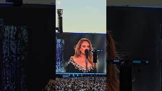 ADELE  Water under the bridge  München 2024  show 3 [upl. by Nimajnab]