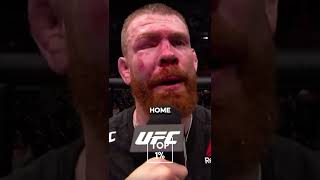 Emotional retirement from Paul Felder shorts ufc paulfelder [upl. by Annyahs141]