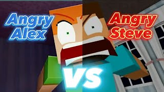 Angry Alex vs Angry Steve vs Edited Angry Alex vs Edited Angry Steve [upl. by Merrile]