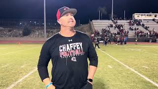 Chaffey football coach Darrin Chiaverini [upl. by Cazzie]