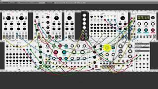 VCV Rack Open Source Modular DAW Techno JAM live [upl. by Derwin584]