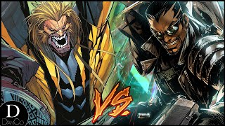 Sabretooth VS Blade  BATTLE ARENA [upl. by Notsae794]