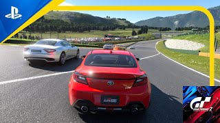 Gran Turismo 7  Test Race  Autodrome Lago Maggiore  West  Toyota GR86 RZ  Onboard [upl. by Orji]