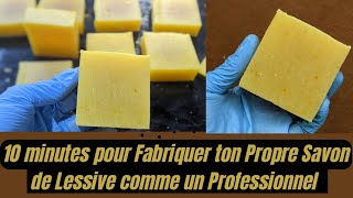 Comment fabriquer son propre savon de Lessive très facilement à la maison  Tutoriel complet [upl. by Ajtak211]