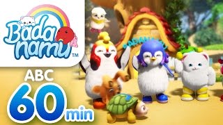 Badanamu ABC Vol1  60mins l Nursery Rhymes amp Kids Songs [upl. by Janek]