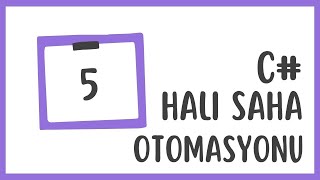 C HALI SAHA OTOMASYONU 5 [upl. by Ahsiem]