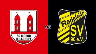 MOTOR WILSDRUFF  RADEFELDER SV  Sachsenliga 17 Spieltag  24022024 [upl. by Ecyar]