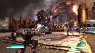 Transformers Fall of Cybertron HD Defeating Bruticus Ending Stage [upl. by Hiller]