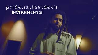 J Cole  Pride Is The Devil Instrumental [upl. by Nnylarac]