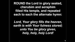 Round the Lord in glory seated • Richard Mant 1837 [upl. by Flor]