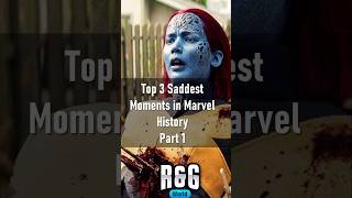 5 Most Saddest Moments in MCU History  Part 1  ytshorts marvel mcu marvelstudios shortsfeed [upl. by Valerie]