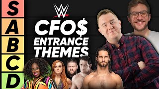 TIER LIST WWE Entrance Themes CFO Era [upl. by Monro356]