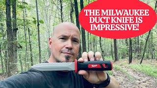 The MILWAUKEE Duct Knife [upl. by Mallory]