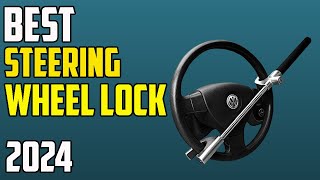 5 Best steering Wheel Lock 2024  Top Steering Wheel Lock [upl. by Finah]