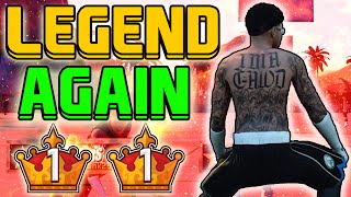 I HIT LEGEND AGAIN  2 TIME LEGEND 1  PLAYING vs L4 LDOTBENNY [upl. by Mays3]