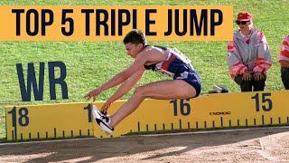 World Best Triple Jumpers Ever Top 5 [upl. by Adrian]