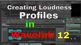 Creating Loudness Profiles in Wavelab 12 [upl. by Astrid]