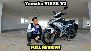 Yamaha Y15ZR V2 Special Episode  FULL REVIEW  TOP SPEED  GPS [upl. by Llesirg15]