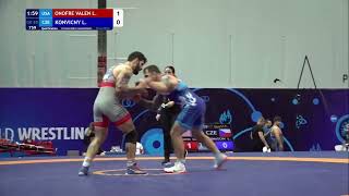 L ONOFRE VALEN USA vs L KONVICNY CZE  GR 88 qualif  veteran world championships 2024 [upl. by Erine]