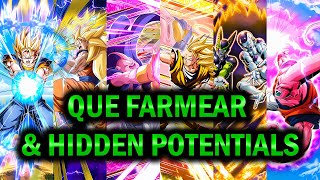 Que farmear y Hidden Potentials de la Golden Week DBZ Dokkan Battle [upl. by Ecidna266]