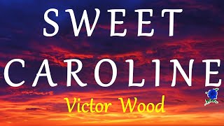 SWEET CAROLINE  VICTOR WOOD lyrics [upl. by Elockcin]