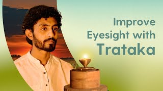 Trataka Meditation to improve eyesight amp build focus  10 minutes [upl. by Hayman]