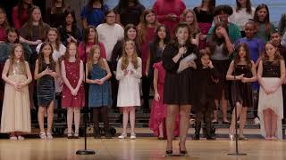 Goetz Middle School 6th Grade Winter Chorus Concert  12723 [upl. by Anitneuq]