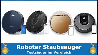 Die besten Roboter Staubsauger TOP 5 2024 🥇 Testsieger im Vergleich iRobot Tesvor ZACO etc [upl. by Urbano319]