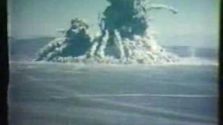 Sedan Nuclear Test Original Military Film [upl. by Hanfurd800]