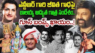 ఎన్టీఆర్ జీవిత గాధపై బాలయ్య అద్భుత గాత్ర సందేశం  Nandamuri Taraka Rama Rao Biography  Anna NTR [upl. by Ellennej]