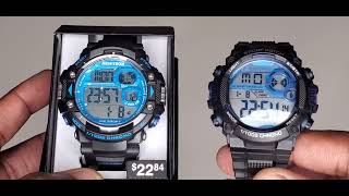 ARMITRON Pro Sport VS GEORGE Sport Watch Chrono Review amp Comparison [upl. by Rehtaeh]