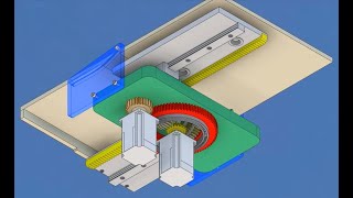 Linear  Rotation system mechanism [upl. by Leziar]