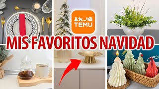 ✨ ¡Decoración Navideña DE LUJO a PRECIOS IMPERDIBLES 12 Tesoros de TEMU [upl. by Frederico]