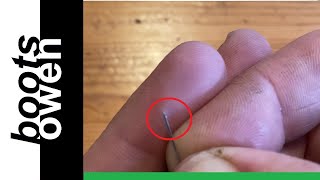 Metal shard in finger how to remove painlessly Thorn Splinter [upl. by Aniar]