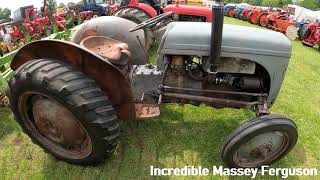 1949 Ferguson TED20 20 Litre 4Cyl Petrol TVO Tractor 28 HP [upl. by Heringer]