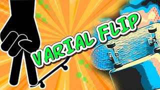 Haz FLIP VARIAL en FINGERSKATE 🔥  TUTORIALES FINGERBOARD 🔥  R2ARTUR [upl. by Womack]