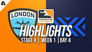 London Spitfire vs New York Excelsior  Overwatch League Highlights OWL Stage 4 Week 1 Day 4 [upl. by Avilo]