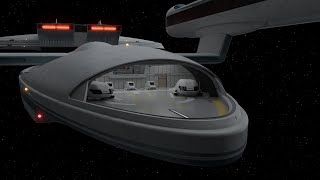 USS Potemkin Shuttlebay Showcase  Star Trek Fan Art [upl. by Twitt839]