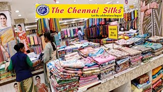 The Chennai Silks 111 Combo OffersDiwali New Arrival Budget latest Gift Sarees collections 2024 [upl. by Anelet937]