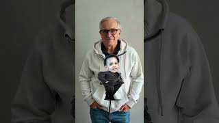 Grandpa with his Grandbaby Hoodie [upl. by Anawad]