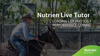 Tutorial 1 Nutrien Equine Live Adding Photos and Comments [upl. by Elmo]