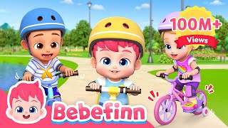 Ride a Bike 🚲  EP99  Outdoor Play and Learning  Bebefinn Nursery Rhymes [upl. by Ydnas]